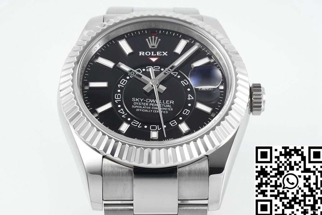 ZF DWELLER Rolex M336934-0007 Black Factory Attractive 1325 SKY Dial 0823